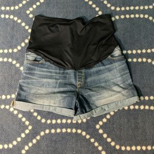 Liz Lange Maternity Denim Shorts - L 12/14